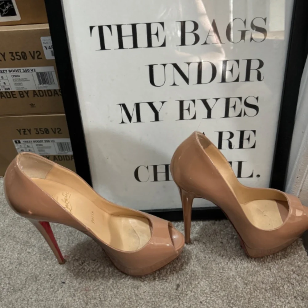 Authentic Christian Louboutin Lady Peep 140 - Picture 5 of 5